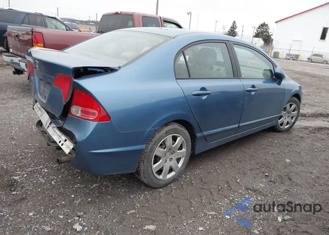 2007 Honda Civic Lx из США, поврежденный, VIN 1HGFA16537L025923